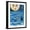 Black Frame, variant on Art.com Moon Face Mermaid in The Sea Art Print by sylvia pimental, 12" x 16"