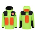 thumbnail image 2 of Chaquetas y abrigos casuales de manga larga con capucha, con USB, temperatura constante, calefactables, resistentes al viento, talla grande, para hombre y mujer, invierno, 4 unidades, 2 of 5