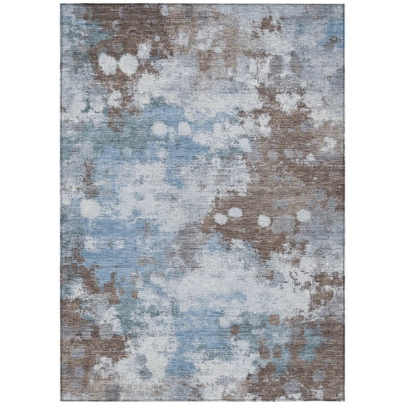 Dalyn Rugs Machine Washable Indoor/Outdoor Chantille ACN2114 Brown 10' x 14' Rug