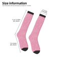 thumbnail image 5 of Balery Glitter Pink Fun Novelty Socks Men'S Women'S Crew Socks Funny Crazy Novelty Socks Quirky And Cool Socks, 5 of 9