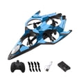 thumbnail image 1 of Avión RC, helicóptero de control remoto, modelo de avión de combate para niños y adolescentes. Azul, 1 of 8