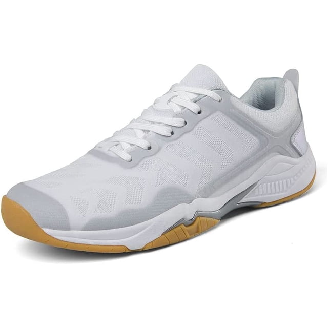 Xishao Zapatos casuales de pickleball para hombre, zapatos de bádminton, zapatos de cancha de tenis, zapatos transpirables de squash tenis deportivos Xishao ropa