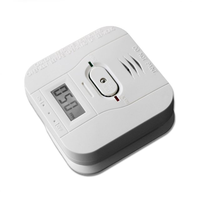 Injueey Alarma inalámbrica Combinación de cocina Detector Detección de seguridad Advertencia Sensor con Hogar Oficina Centro comercial Electrodomésticos Injueey HA008993-00B