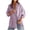 Purple, variant on GERsome Womens Button Down Shirts Striped Long Sleeve Collared Casual Work Blouses Summer Tops with Pocket,Blue,Size L