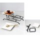 thumbnail image 4 of Soporte De Pastel De Metal De 2 Niveles Estante De Comida Rectangular Creativo Plato De Servicio De Pastel Ajustable Plato De Postre Desmontable Para Pastelería De Panadería Casera Vogacara HA016818-00, 4 of 7