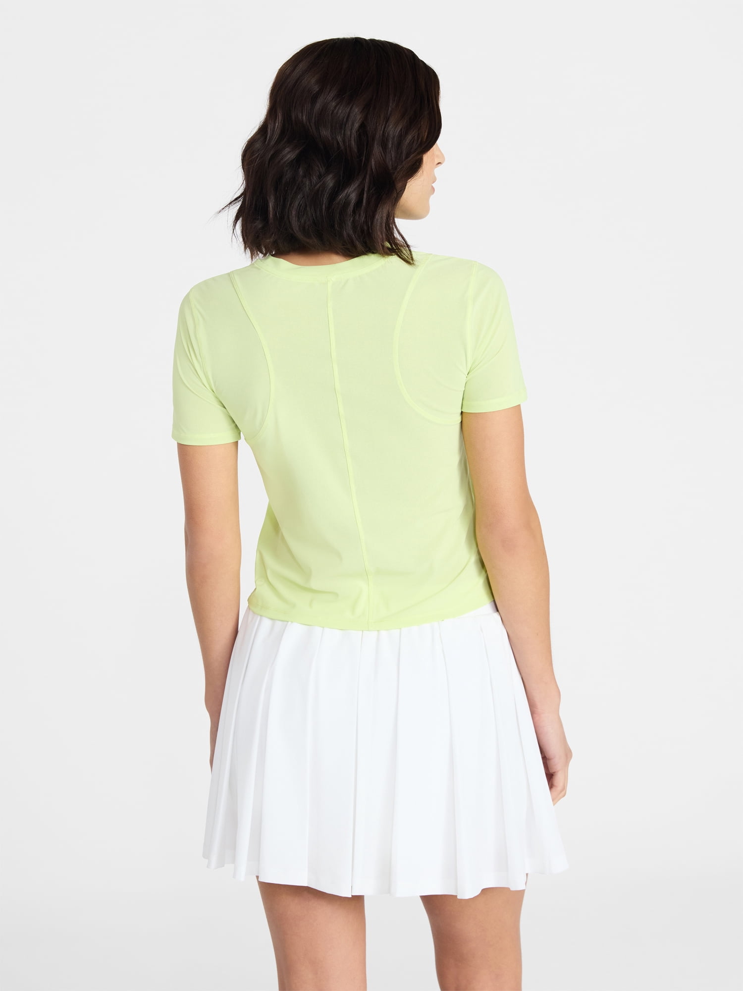 Avia Women's Mesh Tee with Short Sleeves, Sizes XS-XXXL