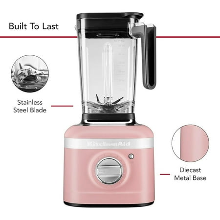 KitchenAid - K400 Variable Speed Blender with Tamper, Matte - Dried Rose
