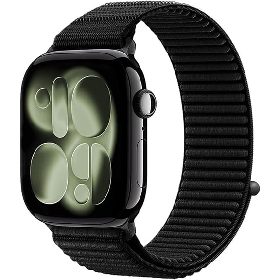 Sport Band Compatible with Apple Watch Bands Series 11 10 46mm, 9 8 7 45mm, 4 5 6 & SE 2 3 44mm, Ultra 49mm for Women Men, Stretchy Straps for iWatch, Breathable, Soft Loop Ideal for Outdoor