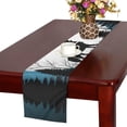 thumbnail image 2 of MKHERT Wolf Table Runner for Wedding Party Banquet Decoration 14x72 inch, 2 of 2