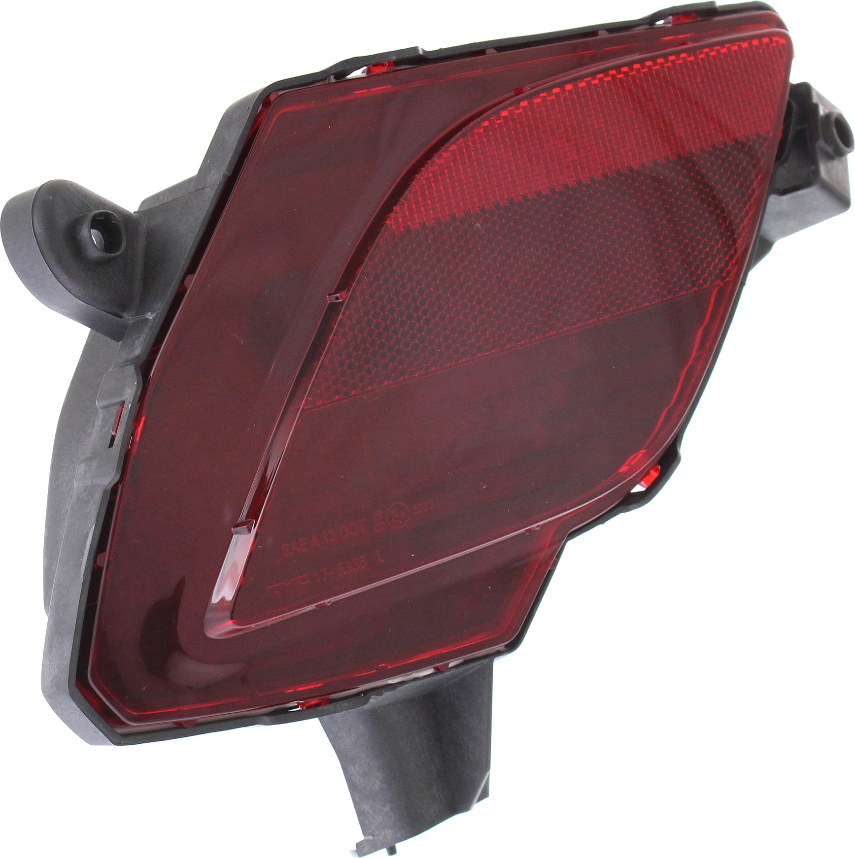 Bumper Reflector Compatible With 2013-2016 Mazda CX-5 Rear, Left Driver CAPA Certified