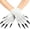 M, variant on Witch Creature Claw Gloves, Royal Stretchy Party Gloves with Long Nails for Halloween Theme Cosplay
