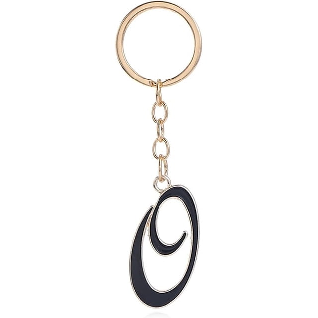 Letter Keychain,26 Letters A-Z Decorative Letter Keychain,Name Keychain for Women Girls Men Teenager Gift