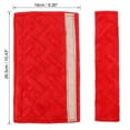thumbnail image 3 of 4 Pcs Coussinets de Ceinture de Sécurité en Peluche Rouge pour Voiture, 3 of 7