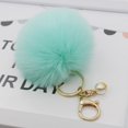 thumbnail image 3 of Bangcool Key Chain Fashion Creative Pom Pom Handbag Pendant Purse Charm Cell Phone Charm, 3 of 6