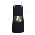 thumbnail image 1 of Green Forestry Science Nature Scenery Apron Bib Sarong Cooking Baking Kitchen Pocket Pinafore, 1 of 3