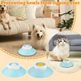 thumbnail image 6 of Dog Cat Licks Toys, Anxieties Relief Slow Feeder Dog Treat Toys to Keep Them Busy Lick Ball Treat Dispenser, Bowl Enrichment Toys to Keep Them, for Liquid Food (White Ball), 6 of 8