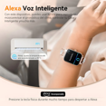 thumbnail image 3 of Reloj Inteligente con Alexa Integrado, Bluetooth Llamadas, IP68 Belug Dorado, 3 of 5