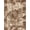 Burnt Orange Gray, Pattern 1, variant on ODIKA Southwest Rustic Medallion With Distressed Aztec Watercolor Border Pet Friendly & Kids Safe Play for Playroom, Bedroom, Reading Nook