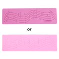 thumbnail image 1 of Techinal Note Musicale Silicone Fondant Gâteau Moule Mat Chocolat Décoration Outils Bricolage Bande, 1 of 8