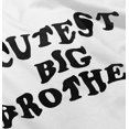 thumbnail image 4 of Cutest Big Brother Older Bro Youth T Shirt Tee Boys Infant Toddler Brisco Brands 4T, 4 of 5