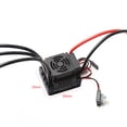 thumbnail image 2 of ESC, Controlador de velocidad electrónico ESC sin escobillas 120A XT60 Plug 5.8V 3A BEC para 1/8 RC Abody Enchufe XT60, 2 of 7
