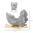 thumbnail image 7 of HMYG Koala-shaped Rocker,Rocking Horse, 7 of 7