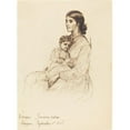 thumbnail image 3 of Esther Frances Alexander 11x14 Black Modern Framed Museum Art Print Titled - Winusus, Tuscarora Indian (1868), 3 of 5