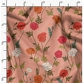 thumbnail image 2 of Soimoi Orange Fabric - By the Yard - 42 Inch Wide - Florals Print Fabric - Elegant and Timeless Patterns for Fashion and Home Decor Printed Fabric, 2 of 6