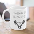 thumbnail image 4 of Engineered Coffee Mug for Enthusiasts Engine Design Ceramic Cup for Car Lovers and Dads, 4 of 5