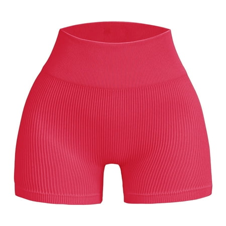 WNVMWI Womens Shorts Maternity Shorts for Women Jeans Shorts for Women High Waist Womens Workout Sport Seamless Ribbed Shorts Yoga Outfits Pants Casual Shorts Hot Pants Workout Bottoms Jean Short M