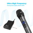Fifine Wireless microphone,Handheld Dynamic Microphone Wireless mic