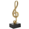 thumbnail image 4 of Musical Note Decoration, Music Note Statue, Resin  Lightweight For Birthday Special Occasion Christmas Bedside Table, 4 of 8