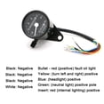 thumbnail image 4 of Speedometer Mechanical Tachometer Odometer Mechanical Dual Instrument Electronics Tachometer Guage Fit For CG125 GN125, 4 of 8