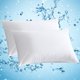 thumbnail image 1 of Cooling Pillow Cases, Arc-Chill Q-max>0.5 Cool Pillowcases for Hot Sleepers, Soft Silky 20" x 30" Summer Pillow Cover with Zipper (Blue, Standard & Queen Size), 1 of 5