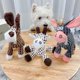 thumbnail image 2 of Burro robusto, juguetes chirriantes para perros para masticadores agresivos, juguete de peluche para perros, 2 of 3