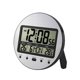 thumbnail image 1 of Reloj Despertador con Calendario Digital de Pared o Escritorio, con Ajuste Automático, Funciona con Pilas, 12 o 24 Horas, para Mesita de Noche de Dormitorio, Color Negro, 1 of 5