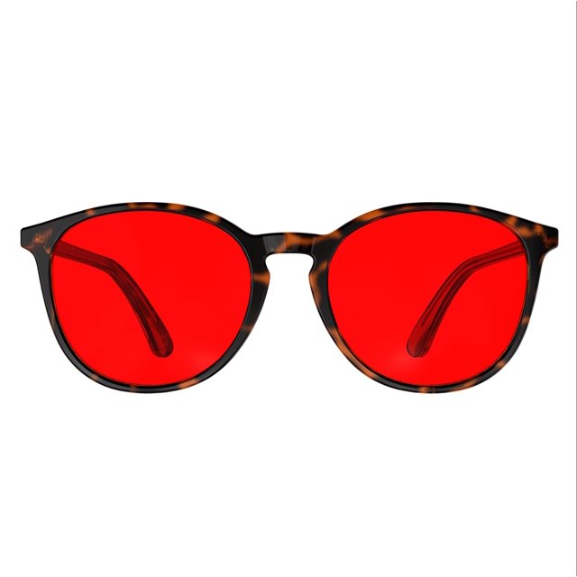 Gafas Bloomoak Gaming Retro Round que bloquean la luz azul