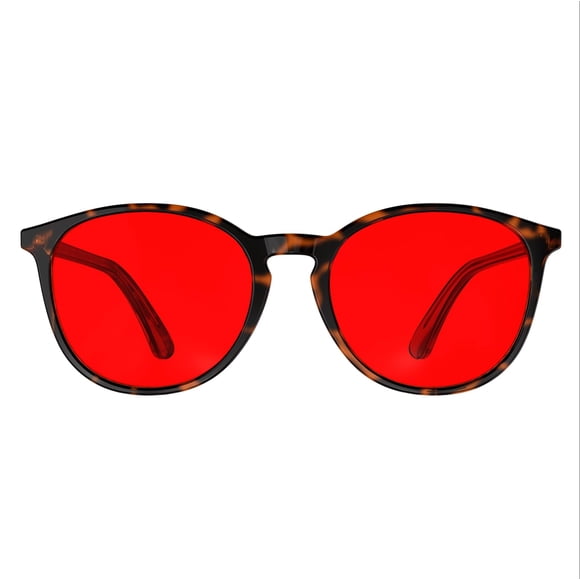 Gafas Bloomoak Gaming Retro Round que bloquean la luz azul
