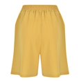thumbnail image 5 of JJHGVB Womens Linen Shorts Wide Leg Shorts for Women Ruffle Waist Womens Long Shorts Dress Shorts for Women Baggy Shorts Women High Waisted Pleated Beach Resort Pants 2026 Vacation Outfit Yellow XL, 5 of 8