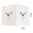 thumbnail image 4 of Adorno De Tesoro Festivo Y Reloj De Pared Decorativo Silencioso Moderno Para Inauguración De La Casa, Restaurante, Tienda, Hotel, Ideas De Regalo, 4 of 8