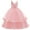 Pink, variant on Aayomet Flower Girl Dresses For Wedding Little Girls Sleeveless Denim Princess Dresses Casual Bowknot Front One-Piece Tutu Sundress Skirt,Green 4-5 Years