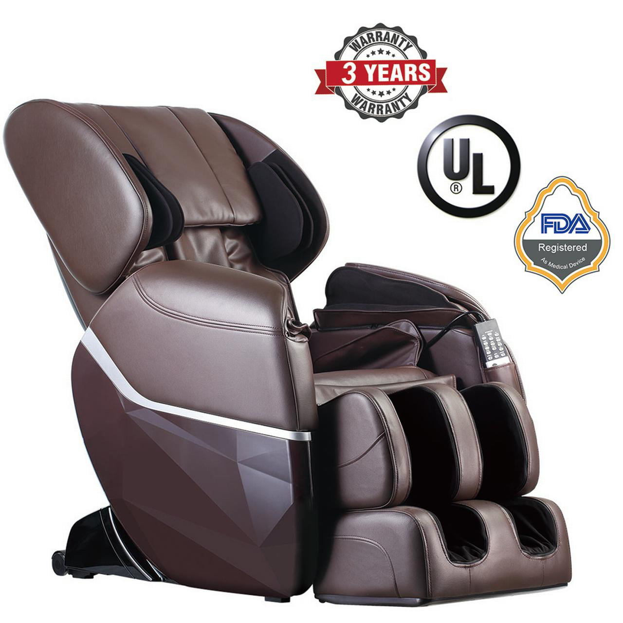 Bestmassage Zero Gravity Shiatsu Massage Chair Full Body Recliner With Built In Heat Therapy Walmart Com Walmart Com