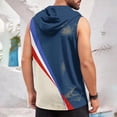 thumbnail image 7 of GrmtClth Mens Usa Flag Hooded Tank Tops Independence Day 1776-2026 Summer Gym Hoodie Sleeveless Workout Muscle Shirts Sporty Bodybuilding Clothing Blue XL, 7 of 7