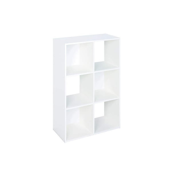 Closetmaid 8996 Cubeicals Organizer 6 Cube White Com Closetmaid 8996 Cubeicals Organizer 6, Closetmaid Storage Cubes 3 Drawer
