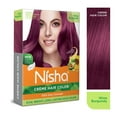 thumbnail image 4 of (4 pack) Nisha Creme Hair Color | Permanent Long Lasting Wine Hair Dye Colour Kit | Wine Burgundy | Mini Box 40gm / 1.35 Oz, 4 of 10