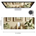 thumbnail image 2 of nygtbtfer Cute Aesthetic Desk Mat Large Mouse Pad XXL Extended Gaming Mousepad Dog House Plants Keyboard Mouse Mat Desk Pad for Computer Laptop, 2 of 6