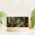 thumbnail image 6 of 1 Pcs 2D Flat License Plate Covers & Frames, Sunflower Forest For Decorative Front, Waterproof For Decoration Aluminum License Plate Covers & Frames Cover For Men Women, 12" X 6", 6 of 6