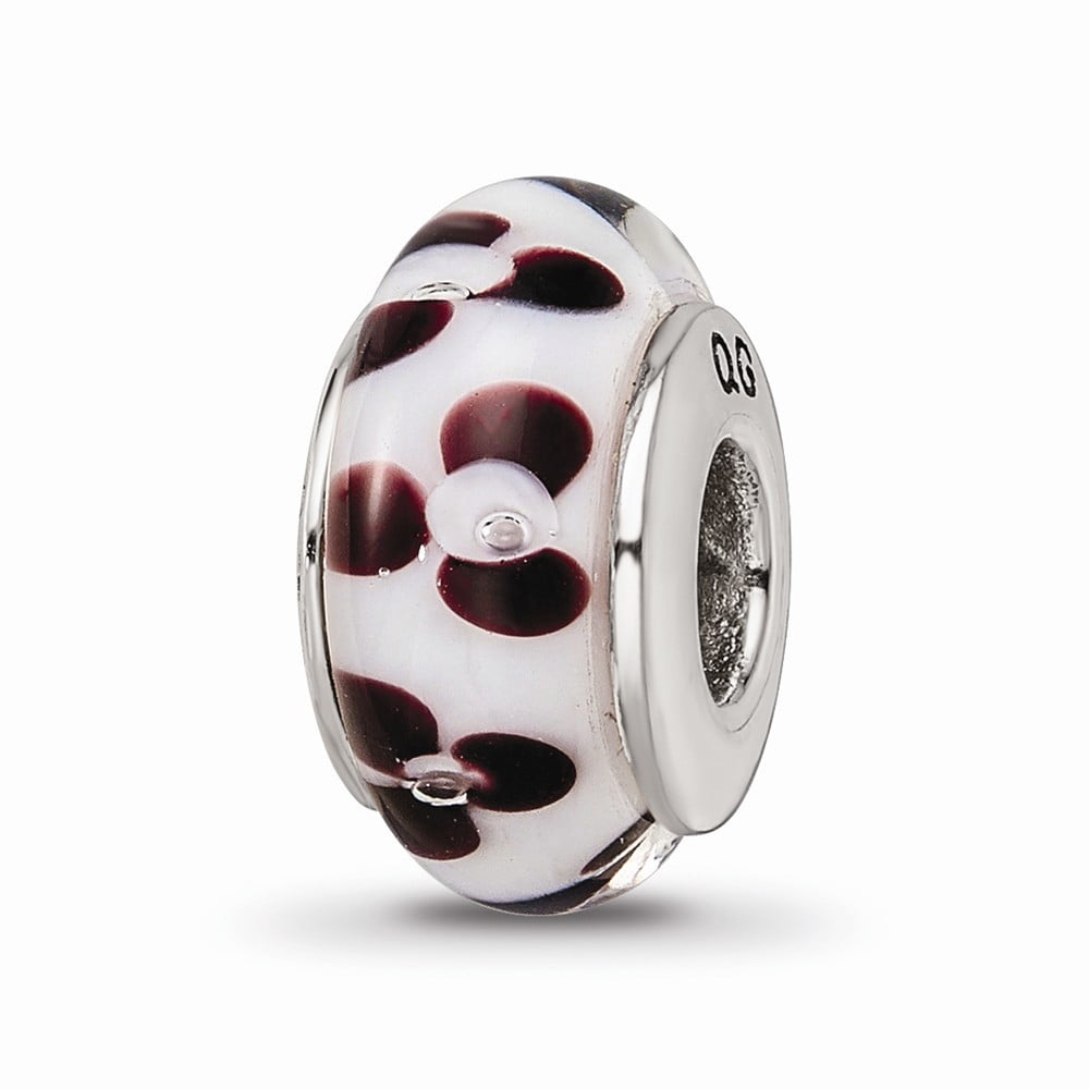 4mm Diameter Hole Reflections Sterling Silver Fish Bead 4mm Diameter Hole Reflections Sterling Silver Fish Bead