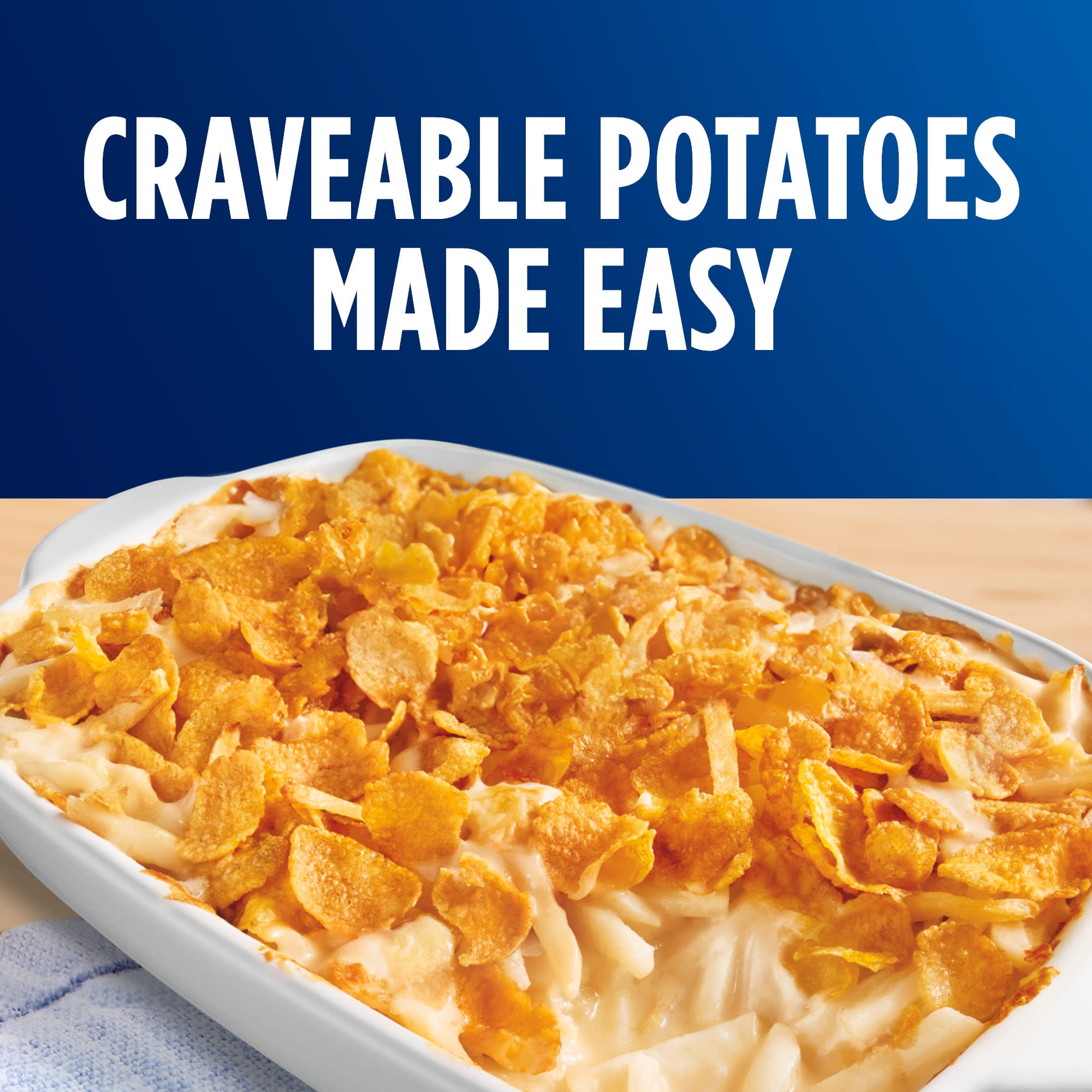 Birds Eye Cheesy Potato Casserole, Frozen Side,  22 oz. Family Size Box