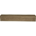 thumbnail image 3 of Ekena Millwork 8"H x 10"D x 36"W Rough Sawn Faux Wood Fireplace Mantel, Natural Honey Dew, 3 of 17